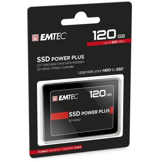 Emtec X150 Power Plus 120 GB 2.5" Serial ATA III
