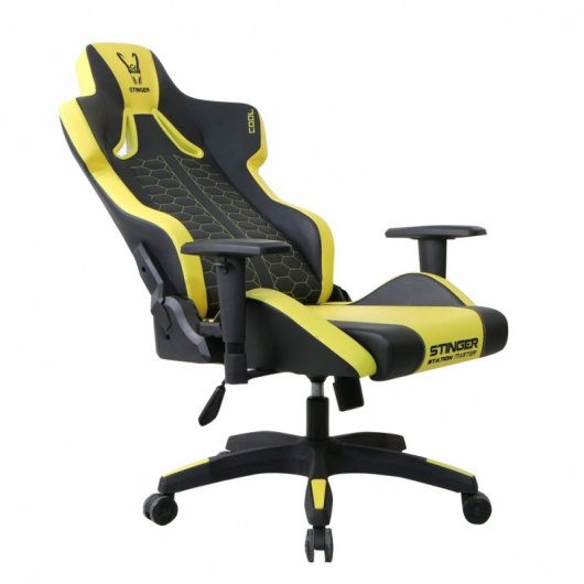 Sedia da gaming Woxter Stinger Station Master Cool Giallo/Nero