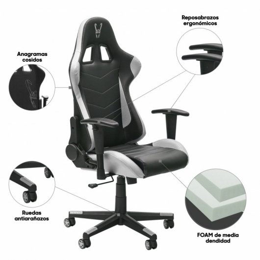 Woxter Stinger Station Silla Gaming Blanca