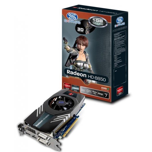Sapphire Radeon HD 6850 1GB GDDR5
