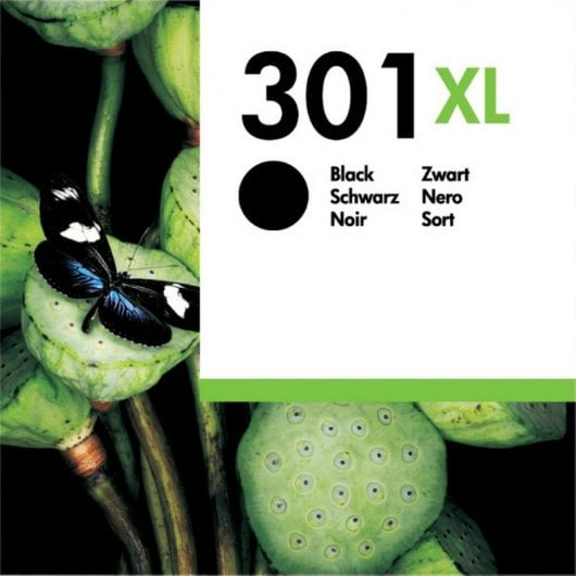 HP 301XL Cartucho Tinta Alta Capacidad Original Negro