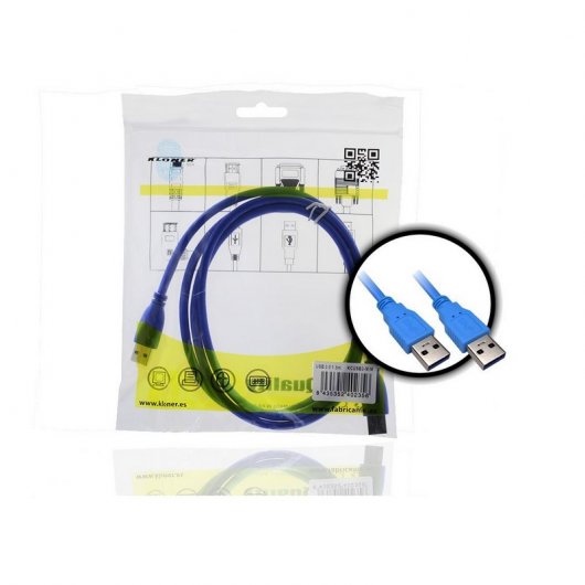 Cable USB 3.0 AM/AH Macho/Hembra 3m