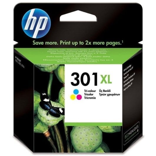 HP 301XL Cartucho Tinta Alta Capacidad Original Tricolor