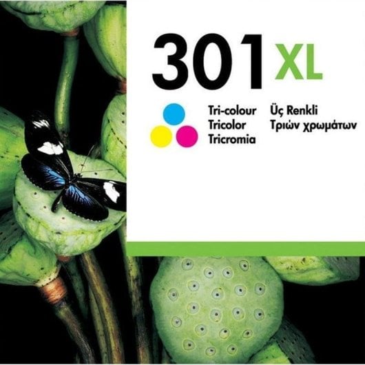 HP 301XL Cartucho Tinta Alta Capacidad Original Tricolor