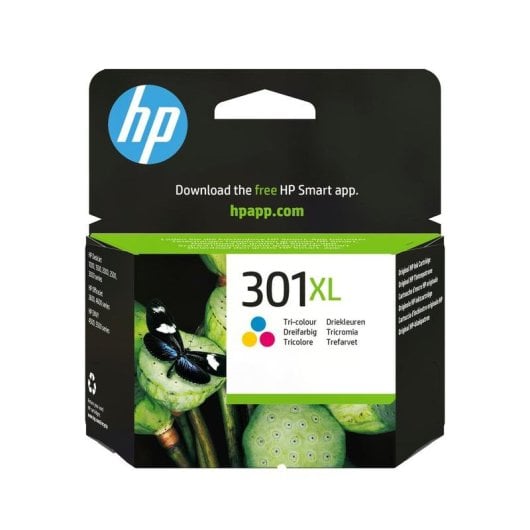 HP 301XL Cartucho Tinta Alta Capacidad Original Tricolor