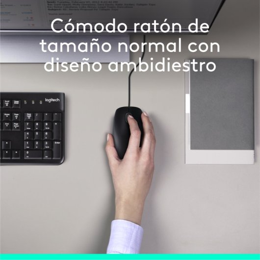 Logitech Desktop MK120 Combo Teclado y Ratón