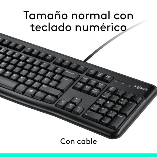 Logitech Desktop MK120 Combo Teclado y Ratón