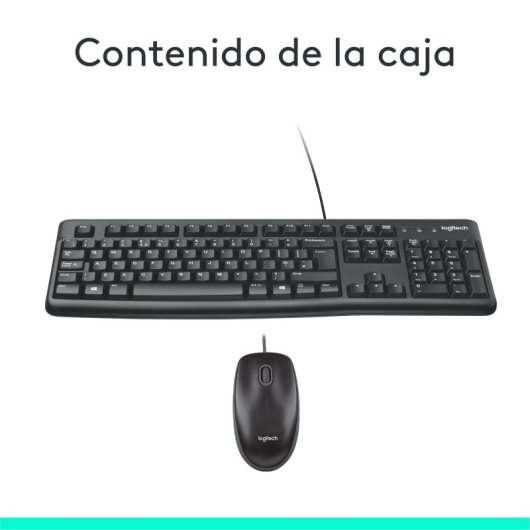 Logitech Desktop MK120 Combo Teclado y Ratón