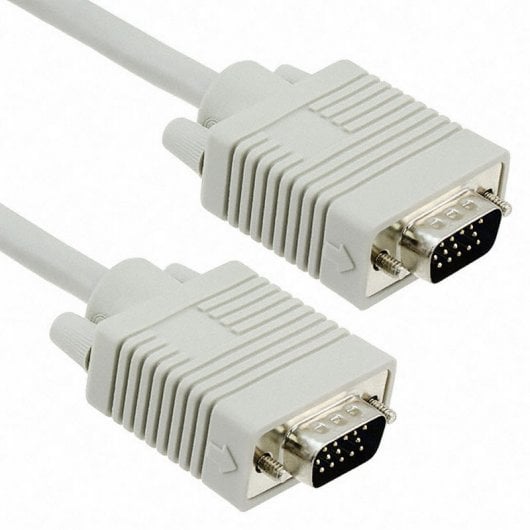 Cable VGA XGA Premium HPDB Macho - Macho de 15m Blanco