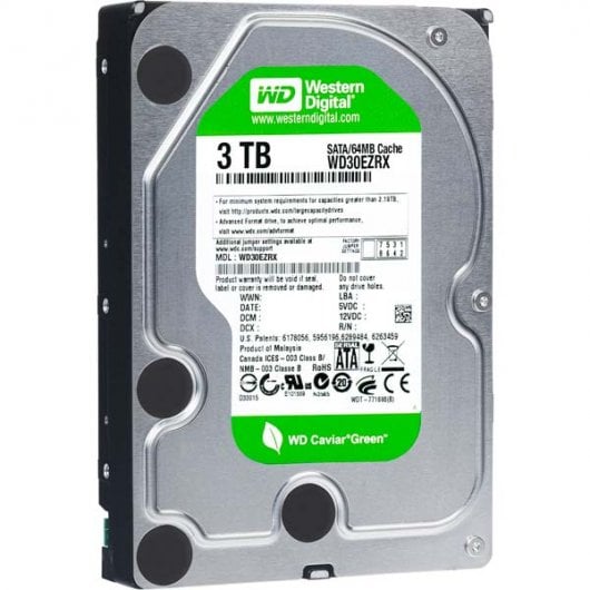 WD Green 3TB SATA3 64MB |PcComponentes | PcComponentes.com