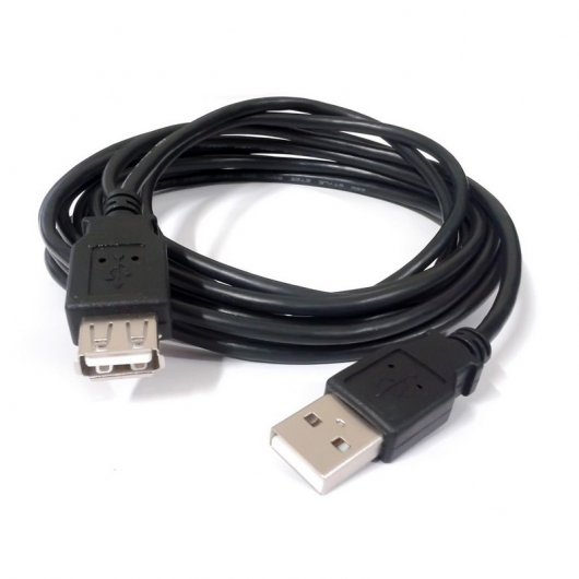 Digitus Câble USB 3.0 AM/AH Mâle/Femelle 1,8 m Noir