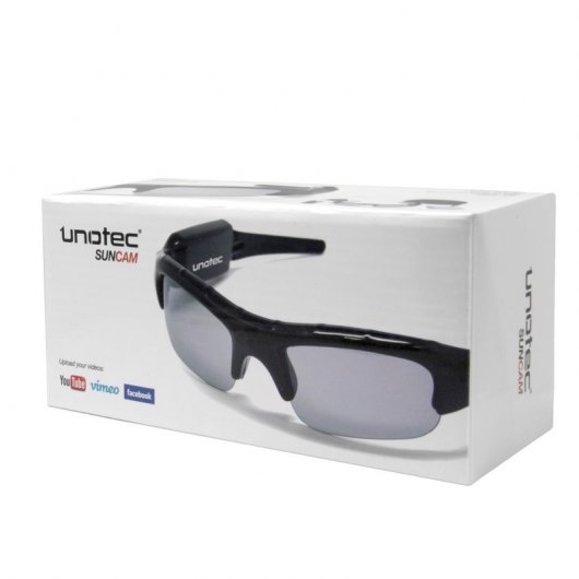 Unotec Gafas de sol con videocámara 4GB