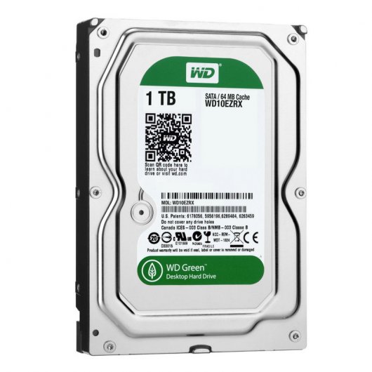WD Green 1TB SATA3 64MB