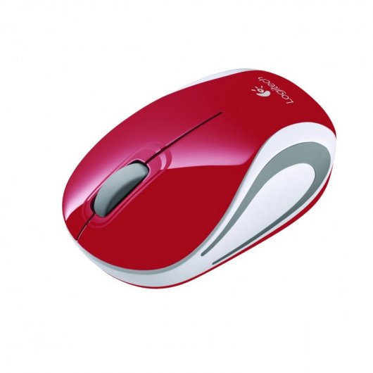 Logitech M187 mouse Ambidestro RF Wireless Ottico 1000 DPI Rosso