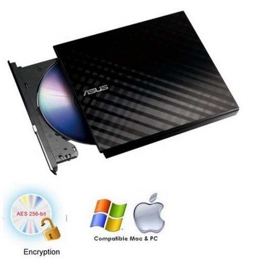 ASUS SDRW-08D2S-U Lite Optisches Laufwerk DVD±RW Schwarz