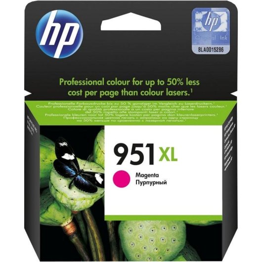 Cartucho de Tinta Alta Capacidade HP 951XL Magenta Original