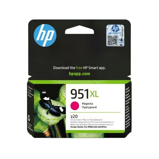 Cartucho de Tinta Alta Capacidade HP 951XL Magenta Original