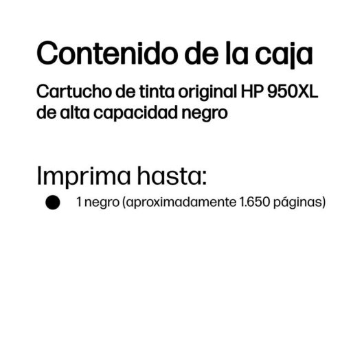 HP 950XL Tintenpatrone Hochkapazität Schwarz Original