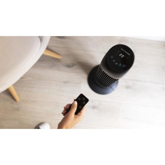 Ventilateur tour Cecotec EnergySilence 8050 SkyLine Smart 45W LED télécommande