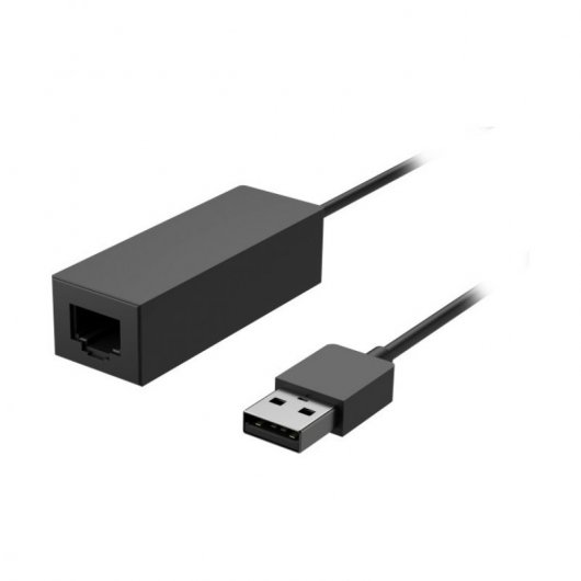 Microsoft EJR-00006 Adaptador USB a RJ-45 Negro