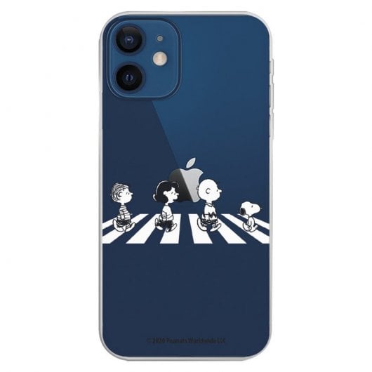 Funda Oficial de Peanuts Personajes Peatones Snoopy para iPhone 12