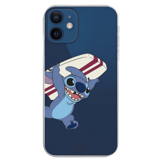 Funda Oficial de Disney Stitch Transparente Lilo & Stitch para iPhone 12