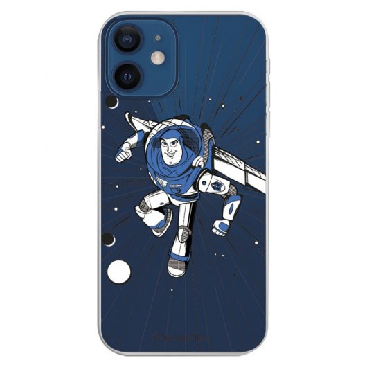 Funda Oficial de Disney Buzz Lightyear Silueta Transparente Toy Story para iPhone 12