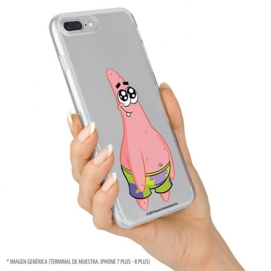 Funda Oficial de Nickelodeon Patricio Sonriendo Bob Esponja para iPhone XS Max