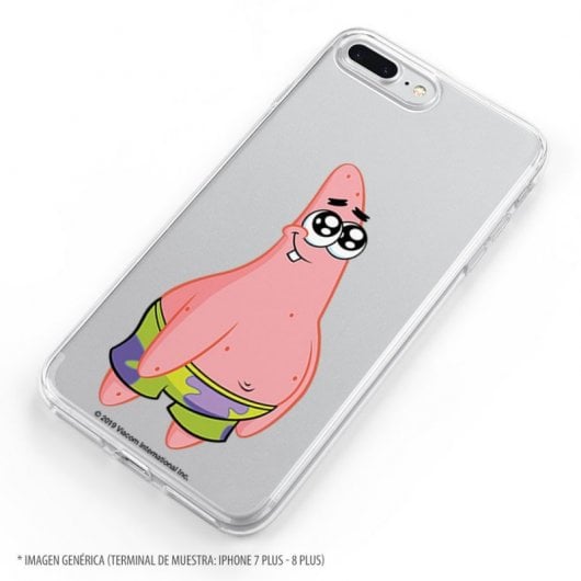 Funda Oficial de Nickelodeon Patricio Sonriendo Bob Esponja para iPhone XS Max