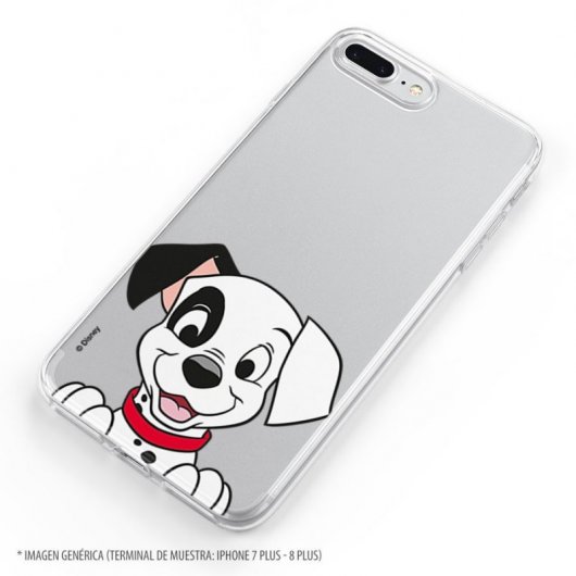 Funda Oficial de Disney Cachorro Sonrisa 101 Dálmatas para iPhone XS Max