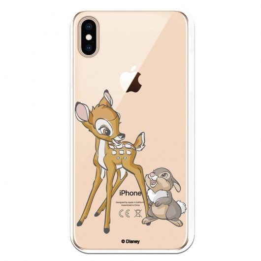 Funda Oficial de Disney Personajes Siluetas Bambi para iPhone XS Max