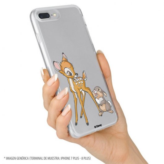 Funda Oficial de Disney Personajes Siluetas Bambi para iPhone XS Max