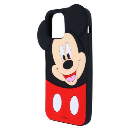 Funda Oficial de Disney Mickey Silicona 3D Flexible Clásicos Disney para iPhone 12