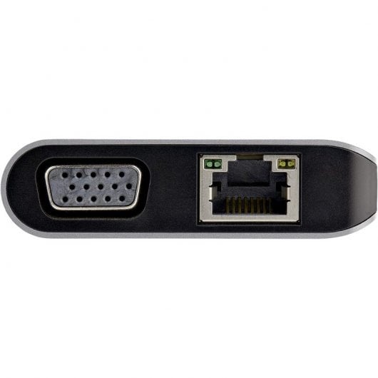 StarTech.com DKT30CHVAUSP laptop-dockingstation & portreplikator Kabelgebunden USB 3.2 Gen 1 (3.1 Gen 1) Type-C Schwarz, Grau