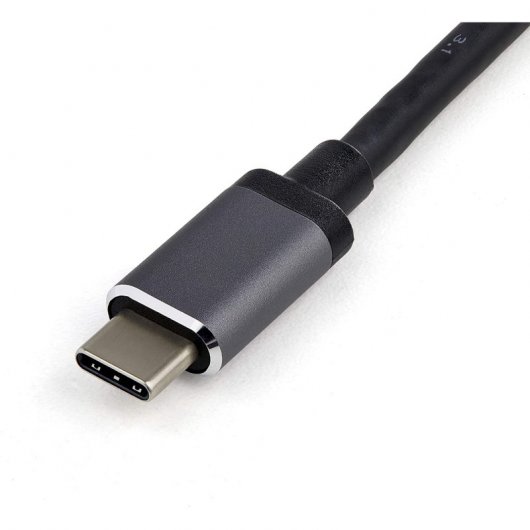 StarTech.com DKT30CHVAUSP laptop-dockingstation & portreplikator Kabelgebunden USB 3.2 Gen 1 (3.1 Gen 1) Type-C Schwarz, Grau