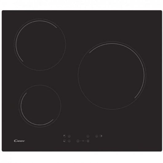 Candy CH63CT Plaque Vitrocéramique 3 Zones 60cm Noir
