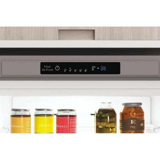 Réfrigérateur Combi Indesit INFC9 TI22X Total No Frost 203cm 367L E Inox