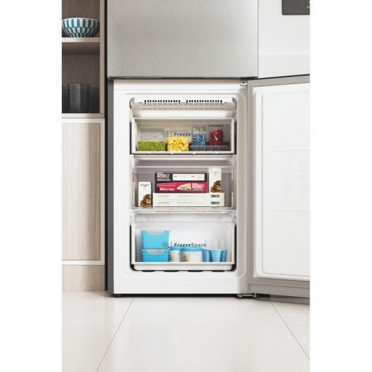 Indesit INFC9 TA23X Frigorífico Combi D Acero Inoxidable