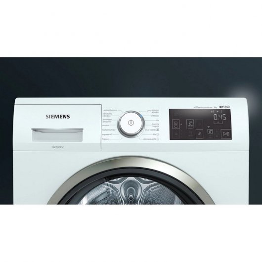Siemens WT47URH1ES Secadora Bomba de Calor Carga Frontal 8Kg A+++ Blanca
