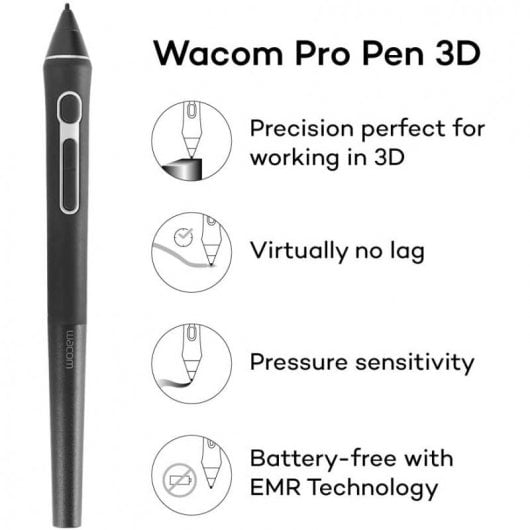 Wacom KP505 Pro Pen 3D Lápiz Digital | PcComponentes.it