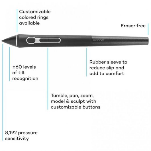 Wacom KP505 Pro Pen 3D Lápiz Digital | PcComponentes.it