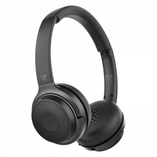 V7 HB600S Auscultadores Bluetooth Pretos