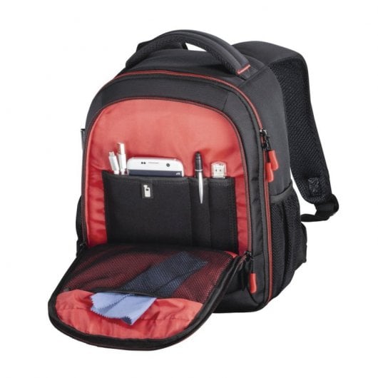 Hama Miami 150 Mochila para Cámara Negro/Rojo