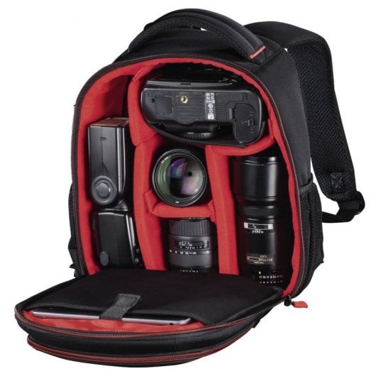 Hama Miami 150 Mochila para Cámara Negro/Rojo