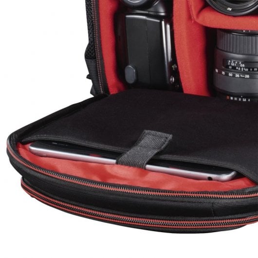 Hama Miami 150 Mochila para Cámara Negro/Rojo