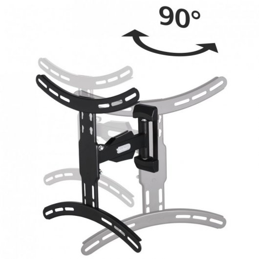 Hama Soporte TV Inclinable/Giratorio 32"/65" VESA 400x400 Máx 35Kg