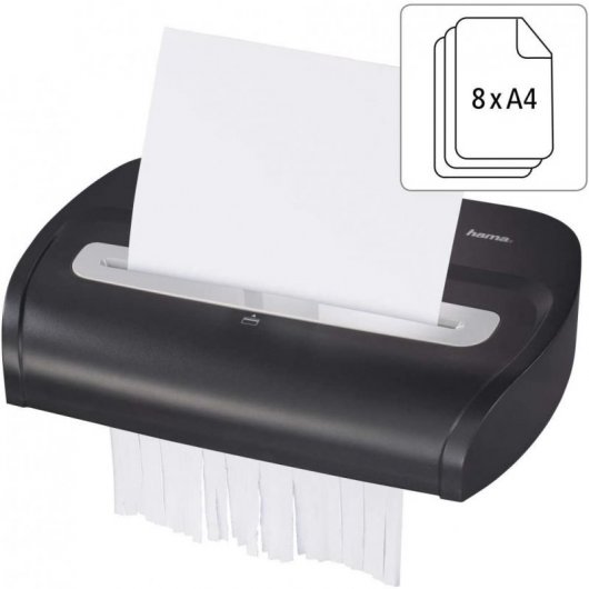 Hama Premium M8 Destruidora de Papel Micro-Corte 20L Preta