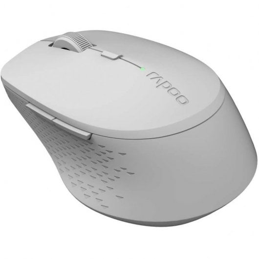 Mouse ottico wireless multimodale silenzioso Rapoo M300 grigio