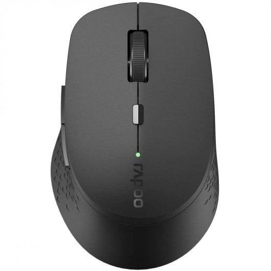 Souris optique sans fil multimode silencieuse Rapoo M300 gris foncé