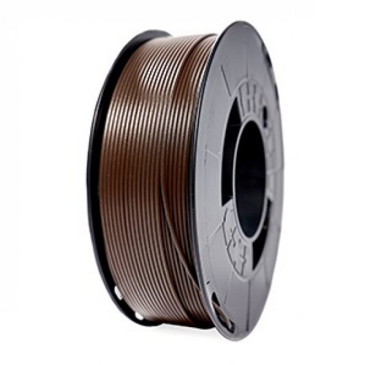3DWorld Bobina de Filamento PLA Premium 1.75mm Marrón Tierra 500g